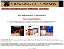 Tablet Screenshot of pianoback.com